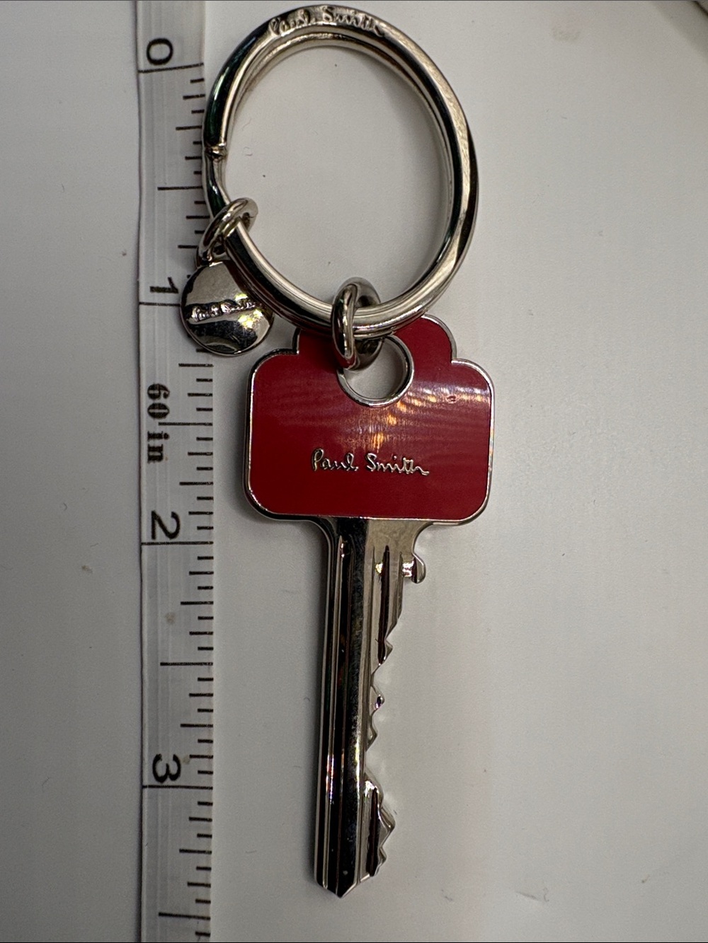 Paul Smith Key on Keyring Keychain